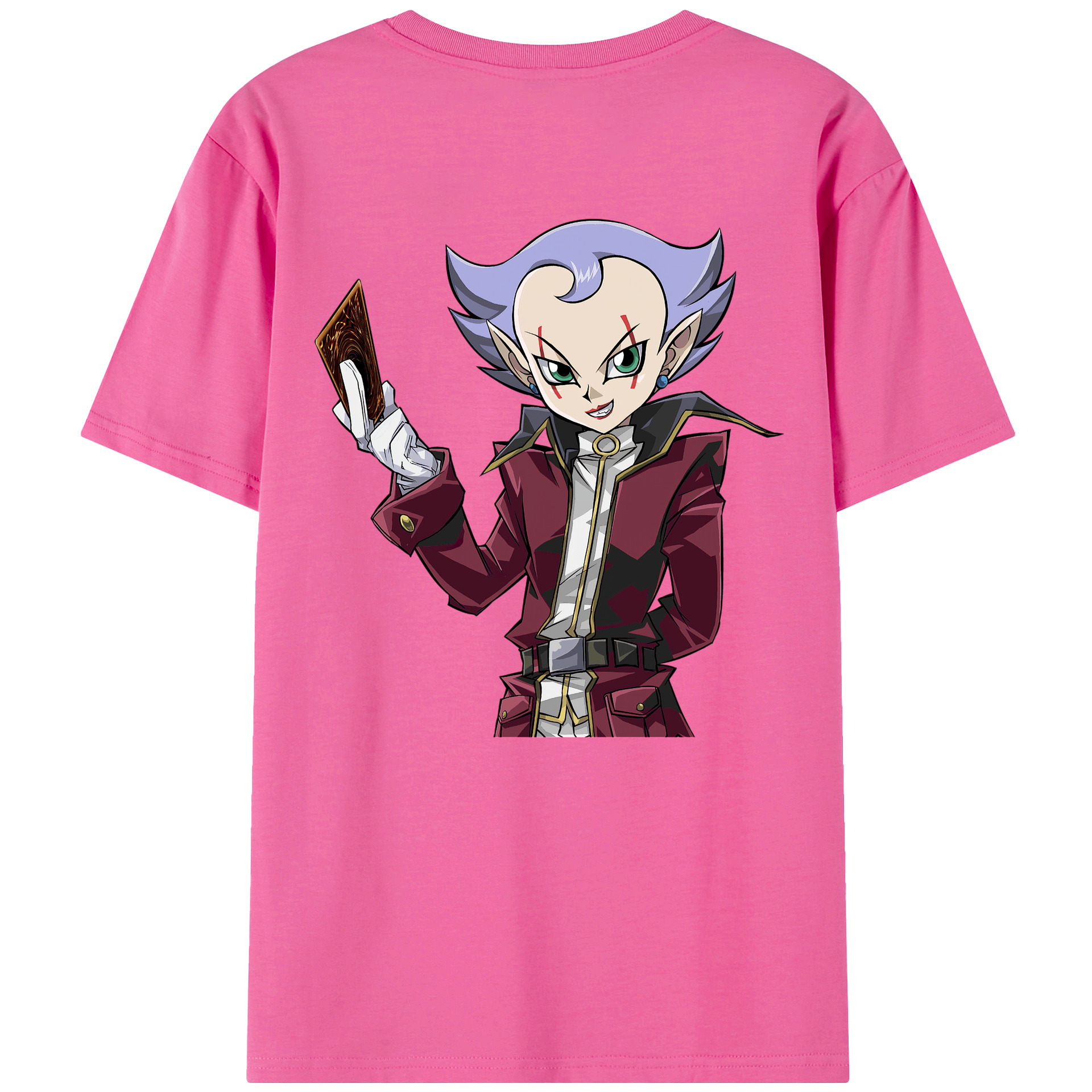（画像用） 遊☆戯☆王 Yu-Gi-Oh! レディース半袖Tシャツ(バックプリント)